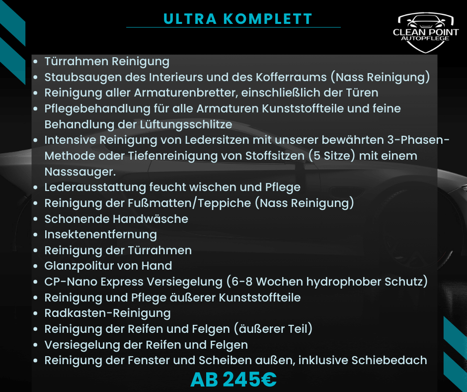 Clean Point Gerasdorf - 100% umweltfreundliche Fahrzeugpflege!